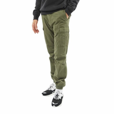 Nohavice Vintage Industries Vince Jogger olive