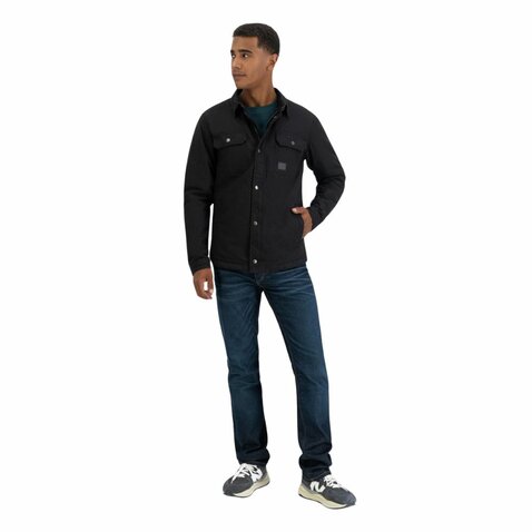 Bunda Vintage Industries Dean Sherpa čierna