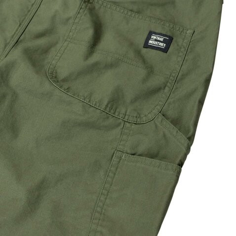 Kraťasy Vintage Industries Alcott olive