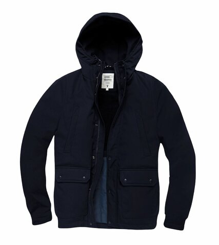 Bunda Vintage Industries Ledger Parka deep blue
