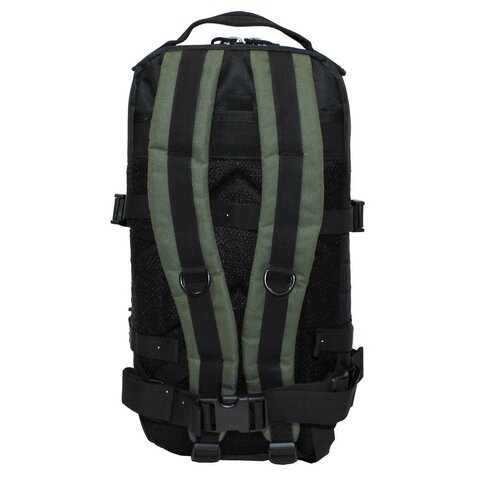 Ruksak Assault travel čierno-zelený