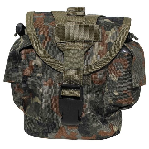 Kapsička na poľnú fľašu MOLLE flecktarn