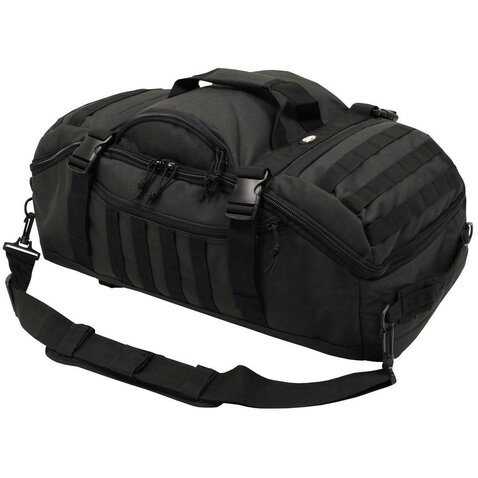 Ruksak a cestovná taška "travel" 2v1 48l čierna