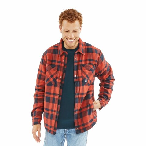 Bunda Vintage Industries Darwin orange check