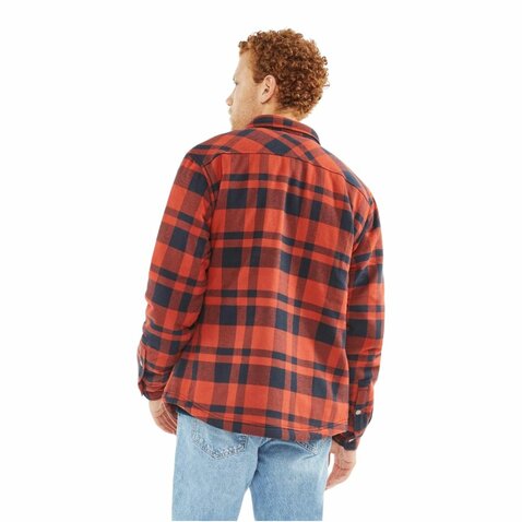 Bunda Vintage Industries Darwin orange check