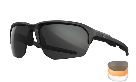WileyX Jakl napszemüveg Grey-Clear-Light Rust/Matte Black