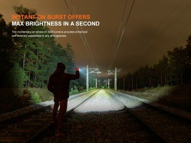 Nabíjateľná baterka Fenix WF25RM (3000lm)