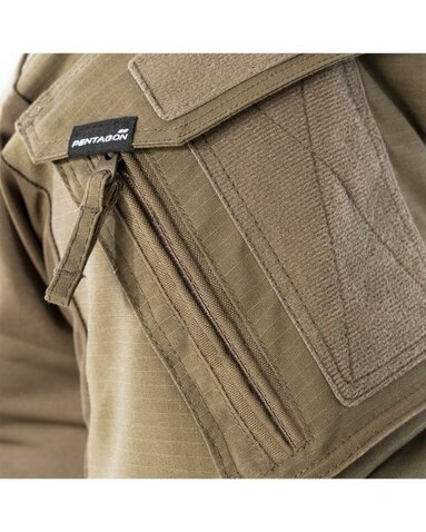 Tričko Pentagon dlhý rukáv Wolf Combat coyote