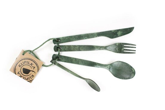 Príbor Kupilka "Cutlery" zelený