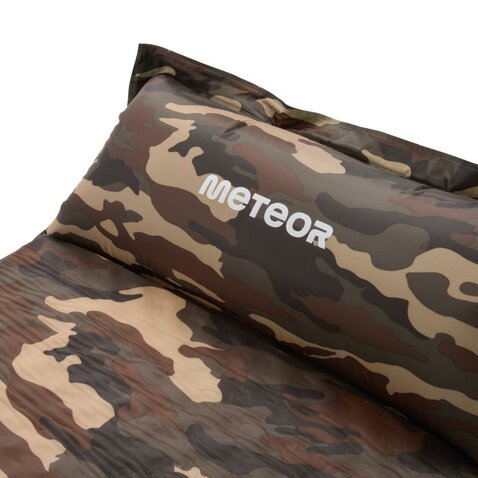 Samo-nafukovacia karimatka s vankúšom 188cm Camo