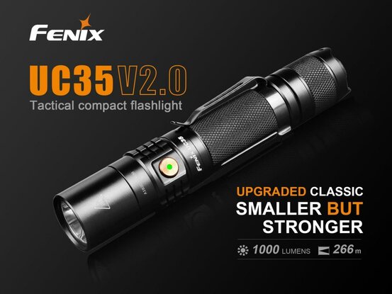 Taktická baterka UC35 XP-L nabíjateľná (1000lm)