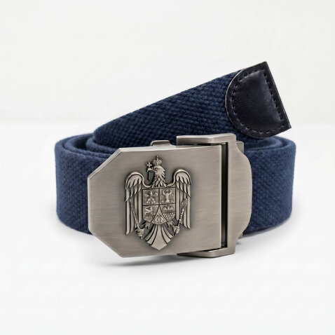 Opasok Rumunský znak navy blue