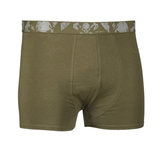 Mil-tec Skulls boxeralsó 2 db olívazöld