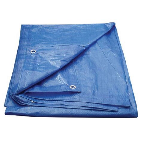 Vízálló takaróponyva 55g 6x10m kék
