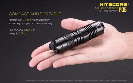 Svietidlo Nitecore P05 - 460 lumenov