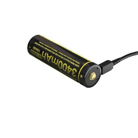18650 Li-ion priamo nabíjateľný akumulátor