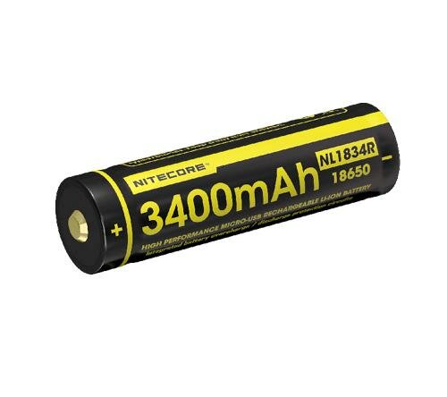 18650 Li-ion priamo nabíjateľný akumulátor