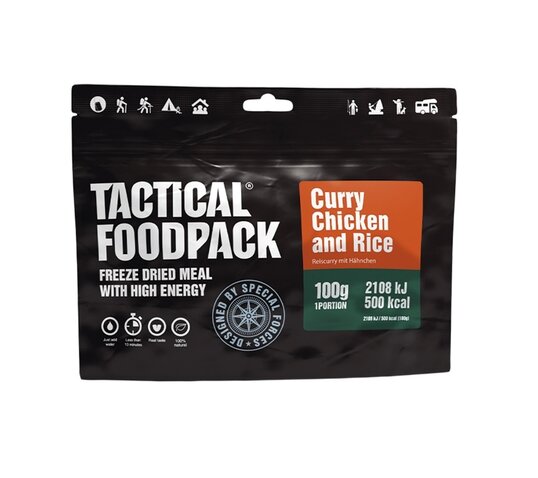 Tactical Foodpack® Curry csirke rizzsel