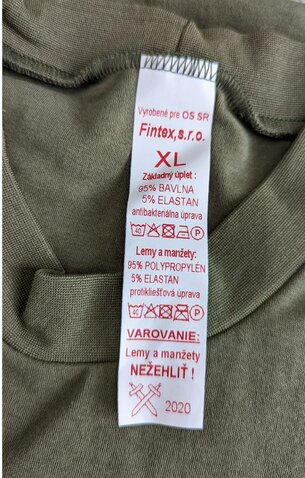 Tričko OSSR s protikliešťovou úpravou (s vlajkou)