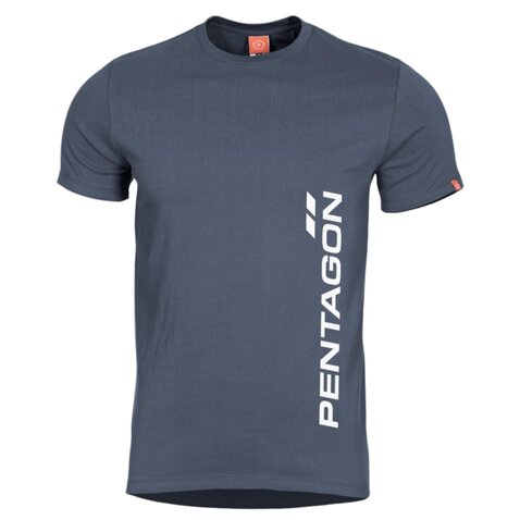 Pentagon Vertical póló charcoal blue