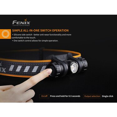 Čelovka Fenix HM23 (240lm)