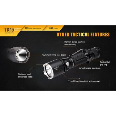 Taktická baterka Fenix TK15 Ultimate Edition (1000