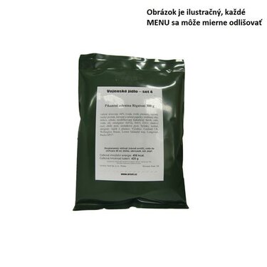 MRE ARPOL VJ katonai élelmiszeradag