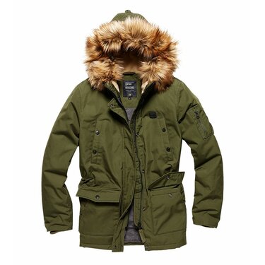 Vintage Industries Hailey Parka női dzseki olívazöld