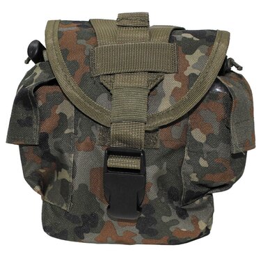 Kapsička na poľnú fľašu MOLLE flecktarn