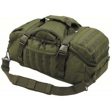 Ruksak a cestovná taška "travel" 2v1 48l olive