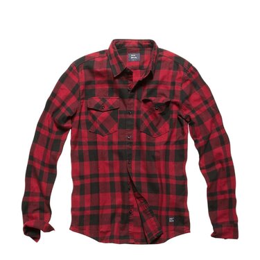 Flanelová košeľa Vintage Industries Austin Red Che