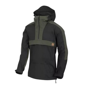 Bunda Helikon-Tex Woodsman Anorak čierna/taiga gre