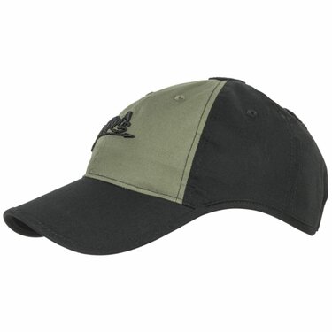 Šiltovka HELIKON-TEX logo čierna/olive