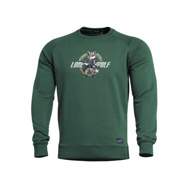 Pentagon Hawk Lone Wolf pulóver SpringBok green