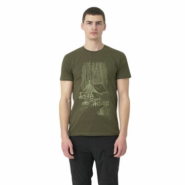 Tričko Helikon-Tex Home Sweet Home taiga green