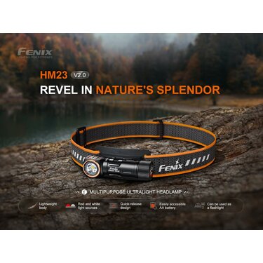 Čelovka Fenix HM23 V2.0 (300lm)