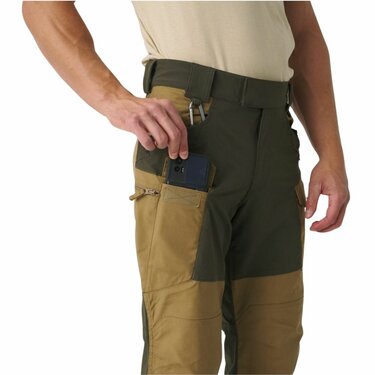 Nohavice Hybrid Outback Coyote/Taiga Green