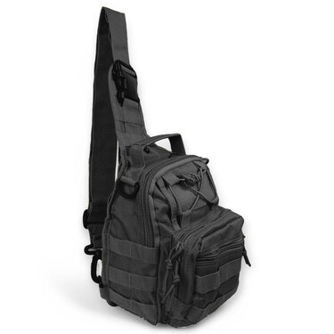 Taška cez rameno Areswer Fastbag čierna