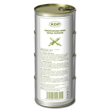 KDP konzervovaná dávka potravín