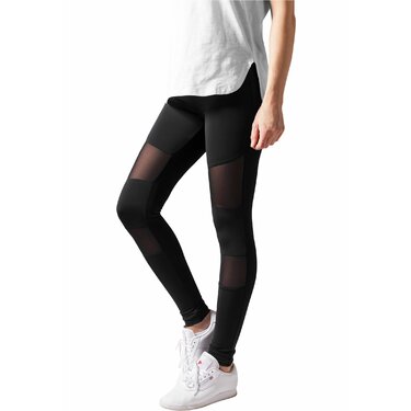 Urban Classic Tech Mesh leggings fekete