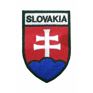 Felvarró Szlovák címer 70x50mm