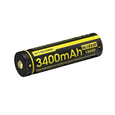 18650 Li-ion priamo nabíjateľný akumulátor