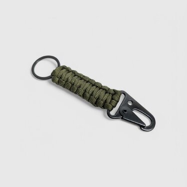 Paracordová kľúčenka Rinokor olive