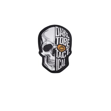 Felvarró Half Skull Morale
