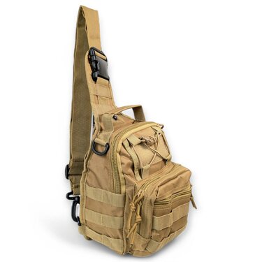 Taška cez rameno Areswer Fastbag coyote