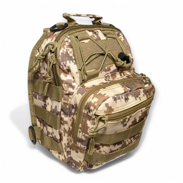 Taška cez rameno Areswer Fastbag digital desert