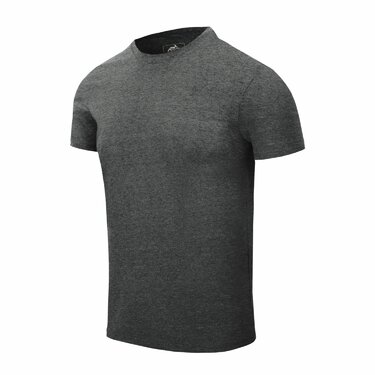 Tričko Helikon-Tex Slim melange black-grey
