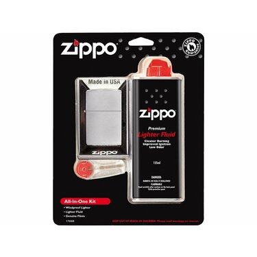 Zippo készlet - öngyújtó, kövek, utántöltés