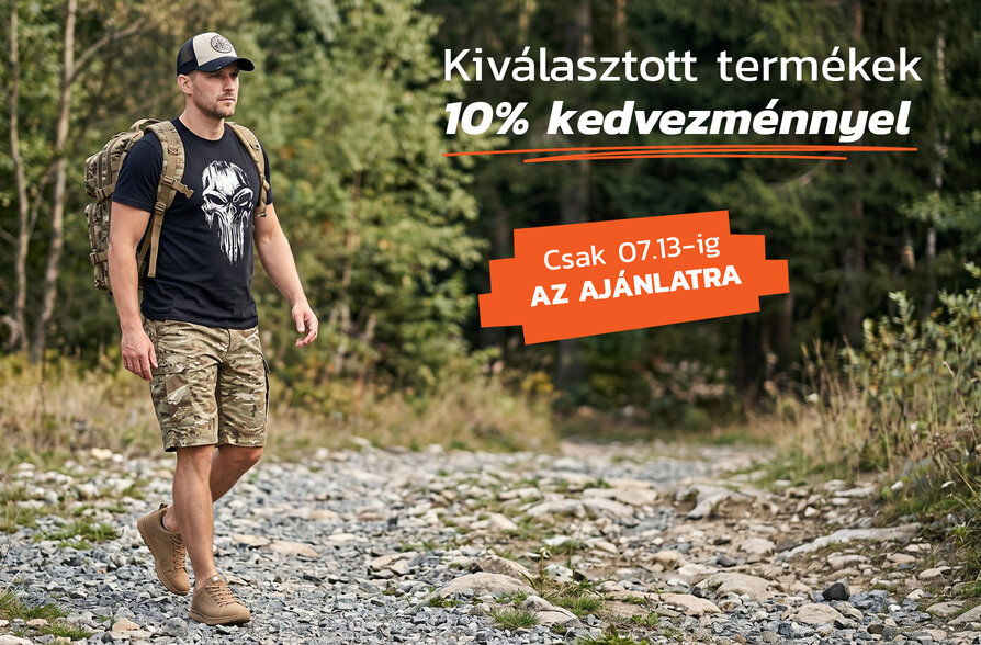 Minden termék 13% kedvezménnyel