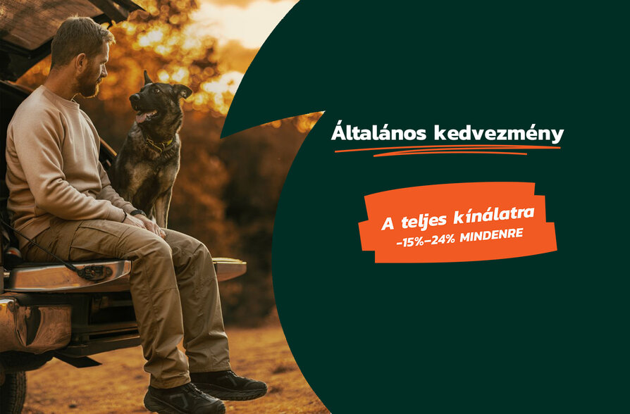Minden termék 13% kedvezménnyel